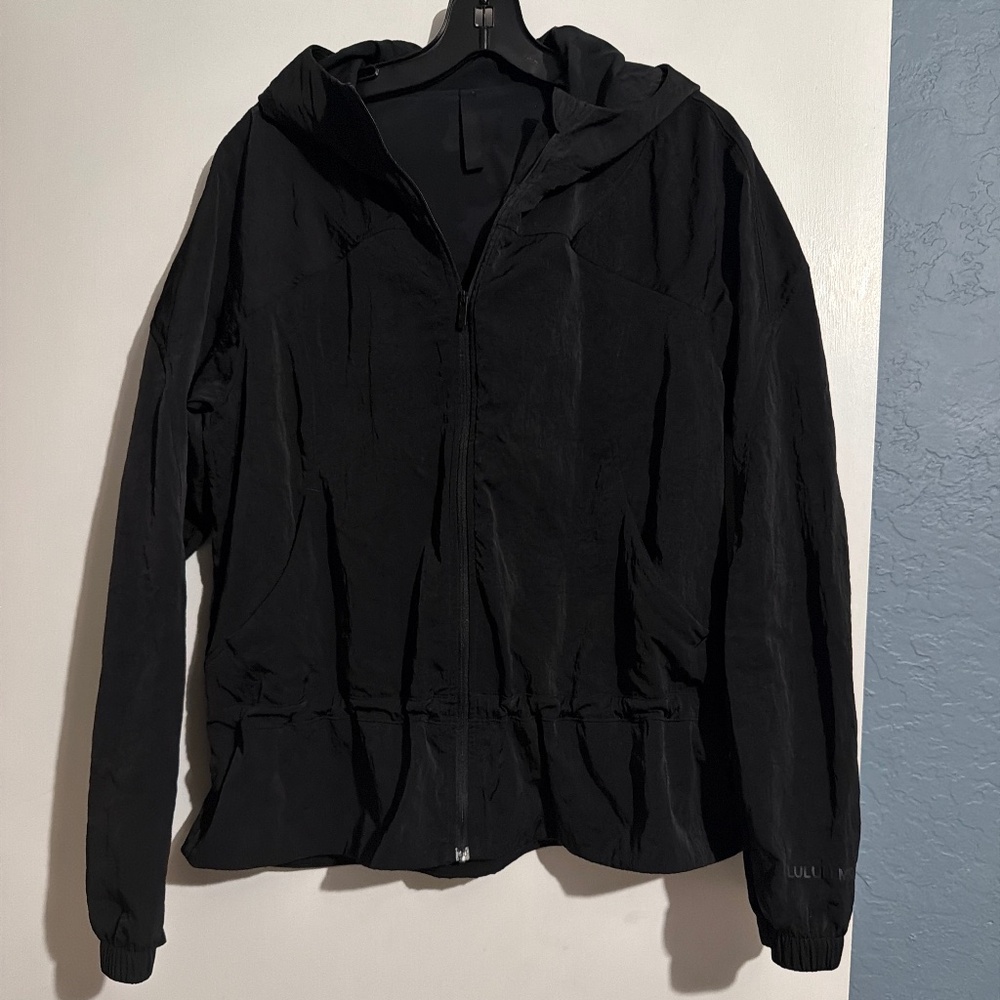 Lululemon Pack It Up Jacket - Black - lulu fanatics size 8